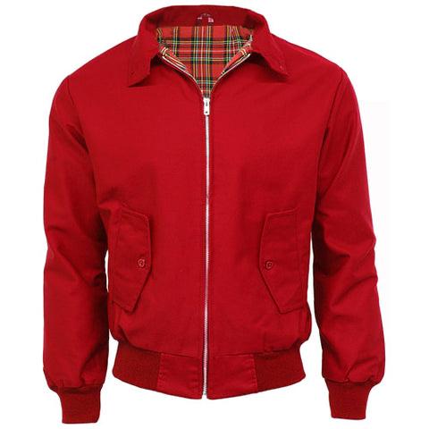 Harrington Jacket. Red