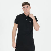 Peaceful Hooligan Cash Polo in Black