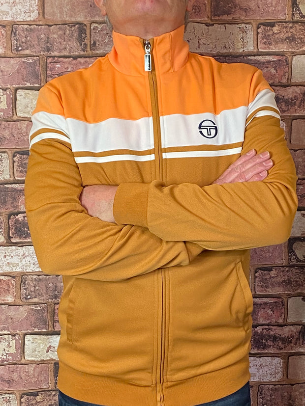 Sergio Tacchini Track Jacket. Tangerine