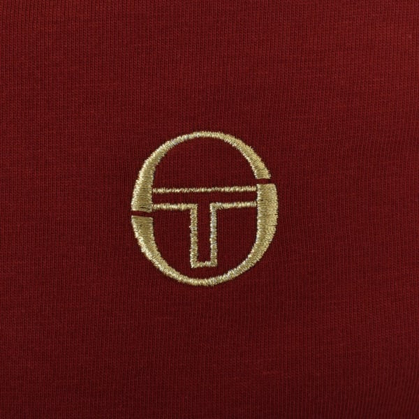 Sergio Tacchini Rainer Tee. Wine