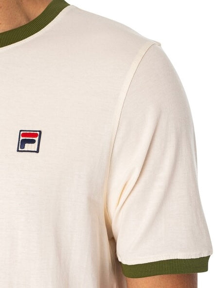 Fila Marconi Ringer Tee. Gardenia