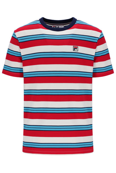 Fila Stripe Tee. Navy