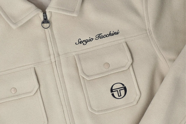 Sergio Tacchini Henri Field Jacket. Stone