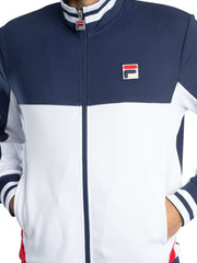 Fila Tiebreaker Track Jacket. Navy