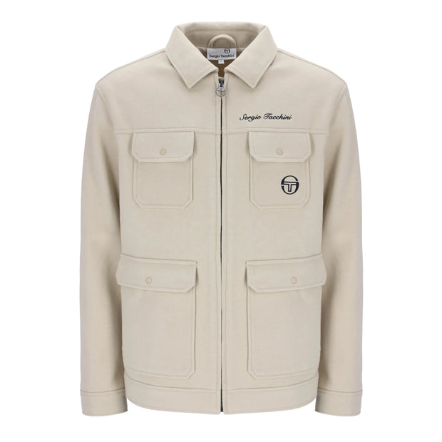 Sergio Tacchini Henri Field Jacket. Stone