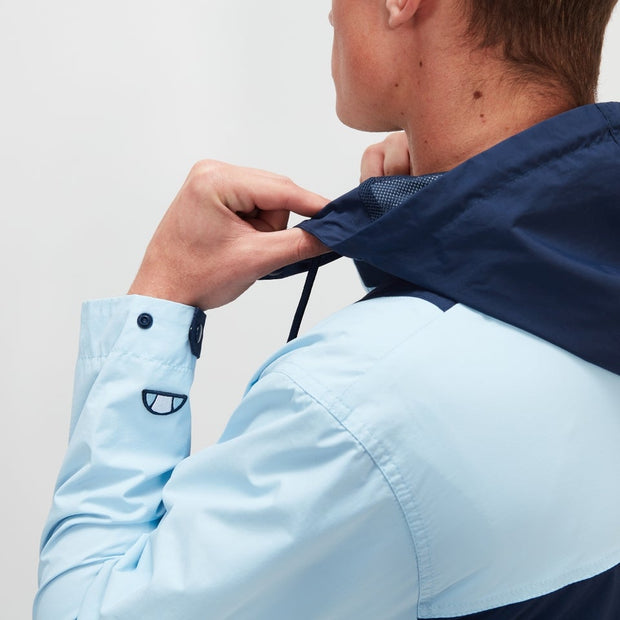 Ellesse Pierleoni Overhead Jacket. Blue/Navy.