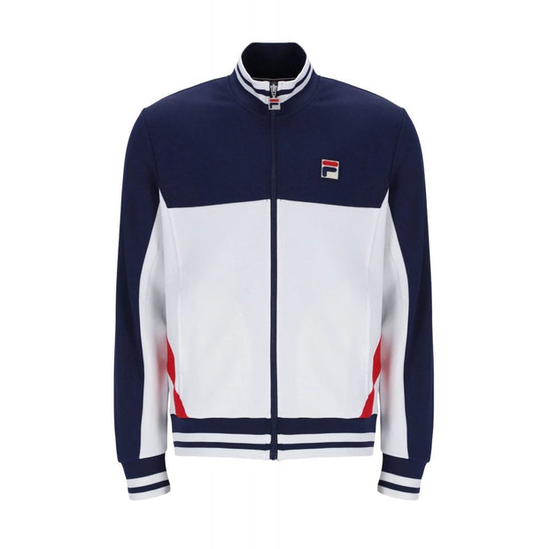 Fila Tiebreaker Track Jacket. Navy