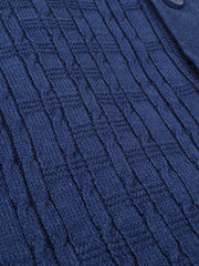 Relco Polo Knit. Denim Blue