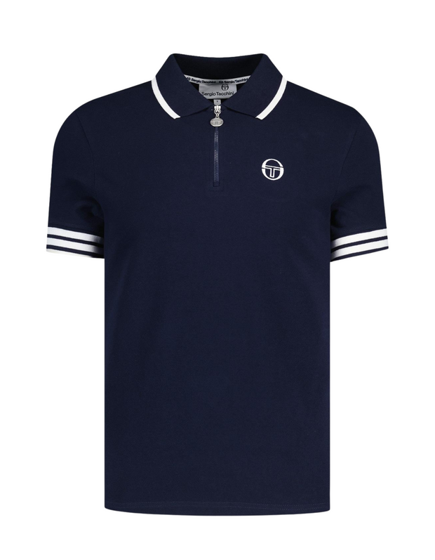 Sergio Tacchini Iceberg Polo in Maritime Blue/White
