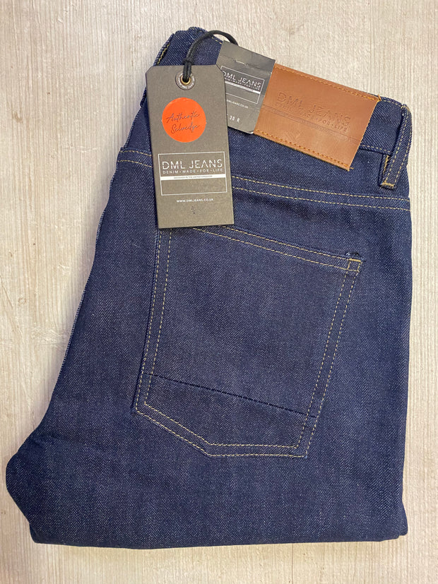 DML Selvedge Jeans. Dark Blue