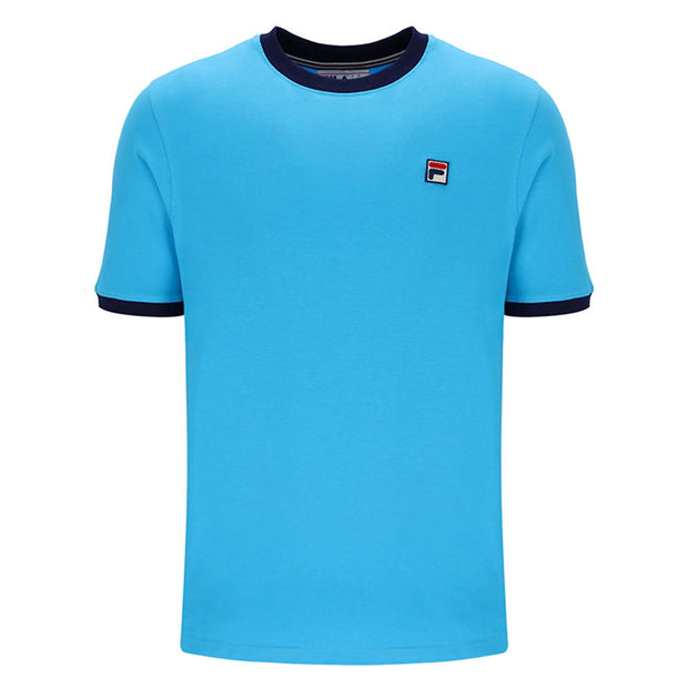 Fila Marconi Ringer Tee. Cyan Blue