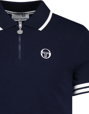 Sergio Tacchini Iceberg Polo in Maritime Blue/White