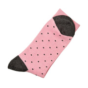 London Brogues Pink Spot Socks