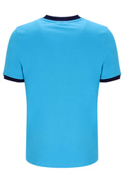 Fila Marconi Ringer Tee. Cyan Blue