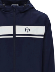 Sergio Tacchini Damarindo Windbreaker in Maritime Blue / Gardenia