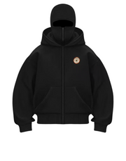 Dr Poppin' Off 'HoodyClava' Hood in Black