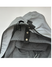 Dr Poppin' Off 'HoodyClava' Hood in Black