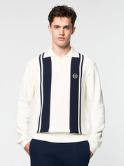 Sergio Tacchini Long Sleeve Polo Knit.