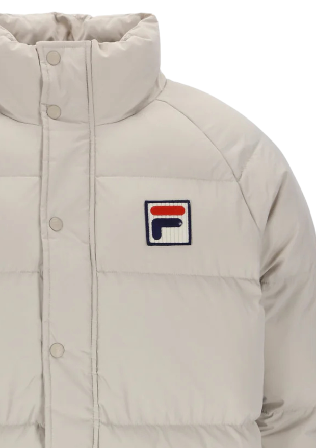 FILA Aspen Puffer Jacket in Silver Linings