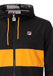 Fila Bianco Jacket in Black / Yam