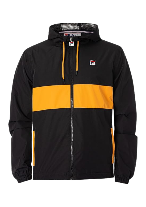 Fila Bianco Jacket in Black / Yam
