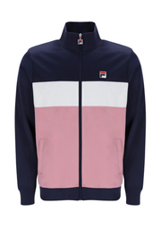 Fila Conrad Track Top in Navy / Foxglove / Gardenia