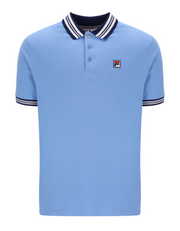 Fila Faraz Tipped Polo in Vista Blue