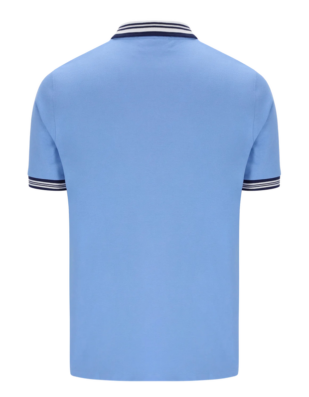 Fila Faraz Tipped Polo in Vista Blue