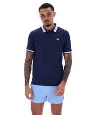 Fila Faraz Tipped Polo in Fila Navy