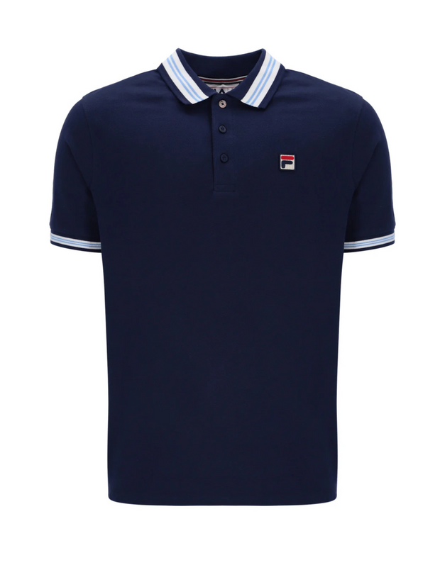 Fila Faraz Tipped Polo in Fila Navy