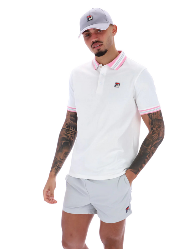Fila Faraz Tipped Polo in Fila Navy