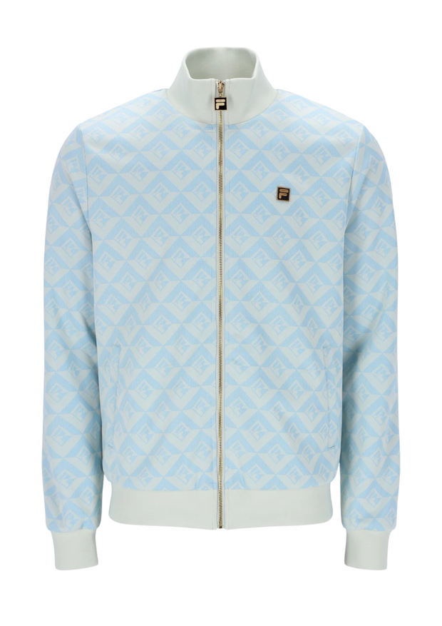Fila Gold Hank Track Top in Egret / Summer Song