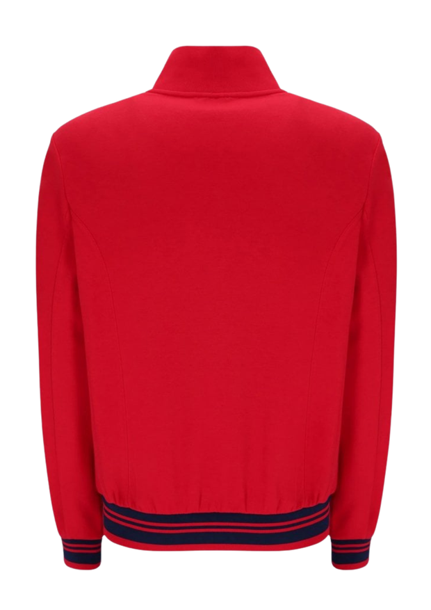 Fila Jamie Settanta Track Top in Fila Red / Fila Navy