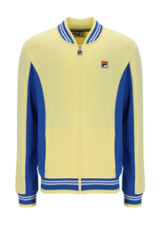 Fila Settanta Track Top in Popcorn / Turkish Sea / Fila Navy
