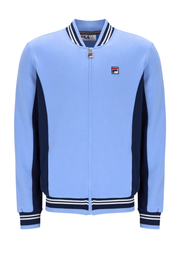 Fila Settanta Track Top in Vista Blue / Fila Navy / White