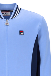 Fila Settanta Track Top in Vista Blue / Fila Navy / White