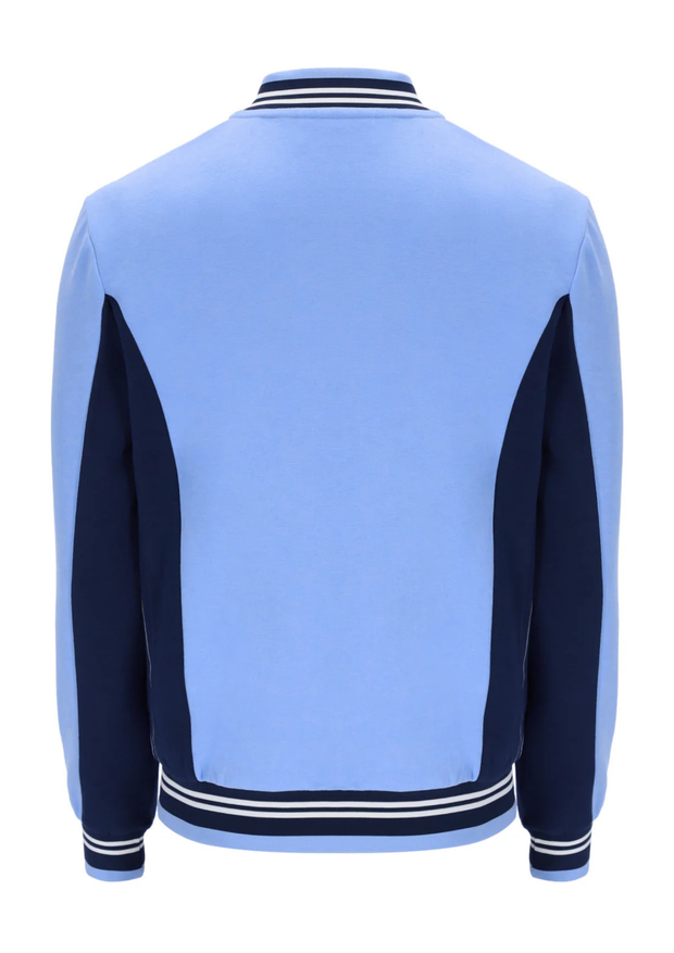 Fila Settanta Track Top in Vista Blue / Fila Navy / White