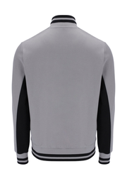 Fila Tiebreaker Track Top in Black / Sharkskin / Lemonade