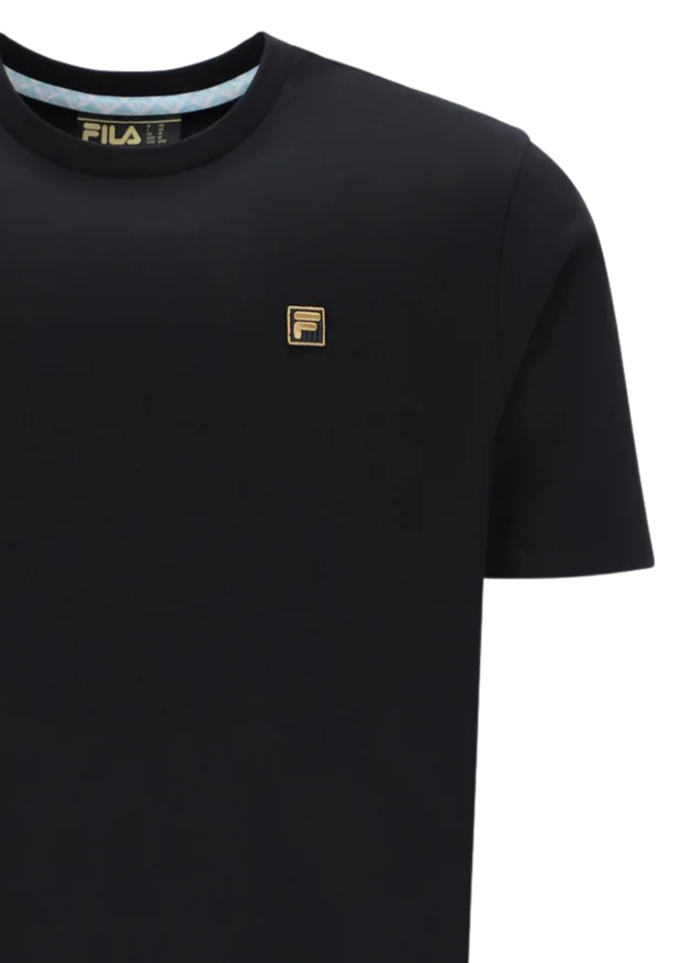FILA Gold Yaxley T-Shirt in Black