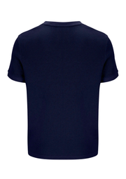 FILA Ash Waffle Ringer T-Shirt in Navy