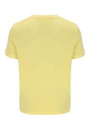 FILA Ash Waffle Ringer T-Shirt in Popcorn