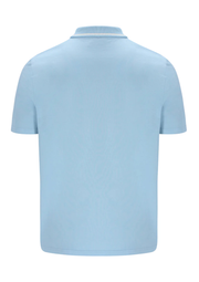 FILA Gold Lemar Zip Polo in Summer Song / Egret