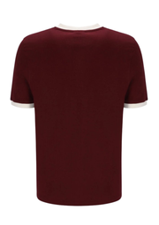 FILA Marconi T-Shirt in Windsor Wine / Gardenia