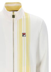 Fila Dante Track Jacket in Gardenia / Raffia