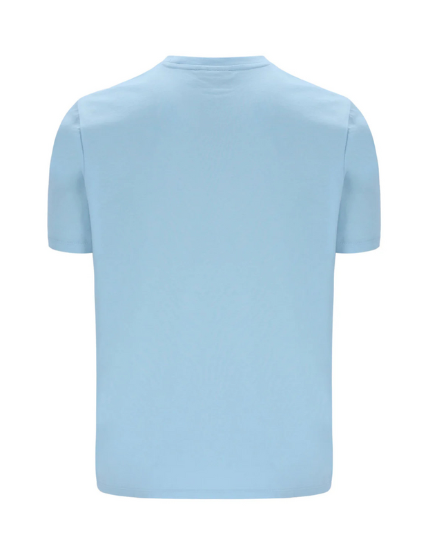 Fila Gold Yaxley Premium T-Shirt in Summer Song Blue