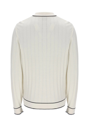 Fila Sully Long Sleeve Polo in Tofu