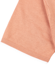 Gabicci Linker Knitted Polo in Peach