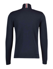 Gabicci Leonard Roll Neck Knit in Navy