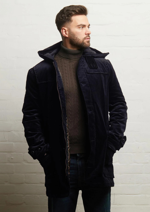 Gabicci Chuck Jacket in Navy