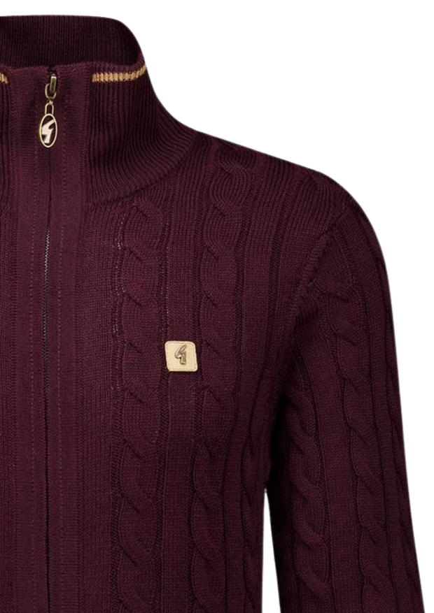 Gabicci Laven Knit in Mulberry